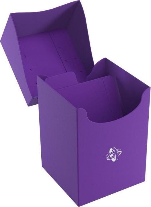 Actual product image Gamegenic GGS25037 - Deck Holder 100+ Purple Card Box