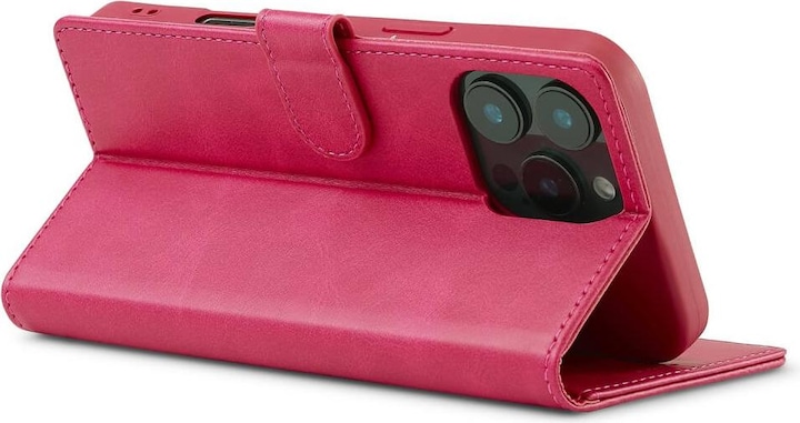 Produktbild LC.Imeeke iPhone 16 Pro - Leder Etui Hülle (Apple iPhone 16 Pro)