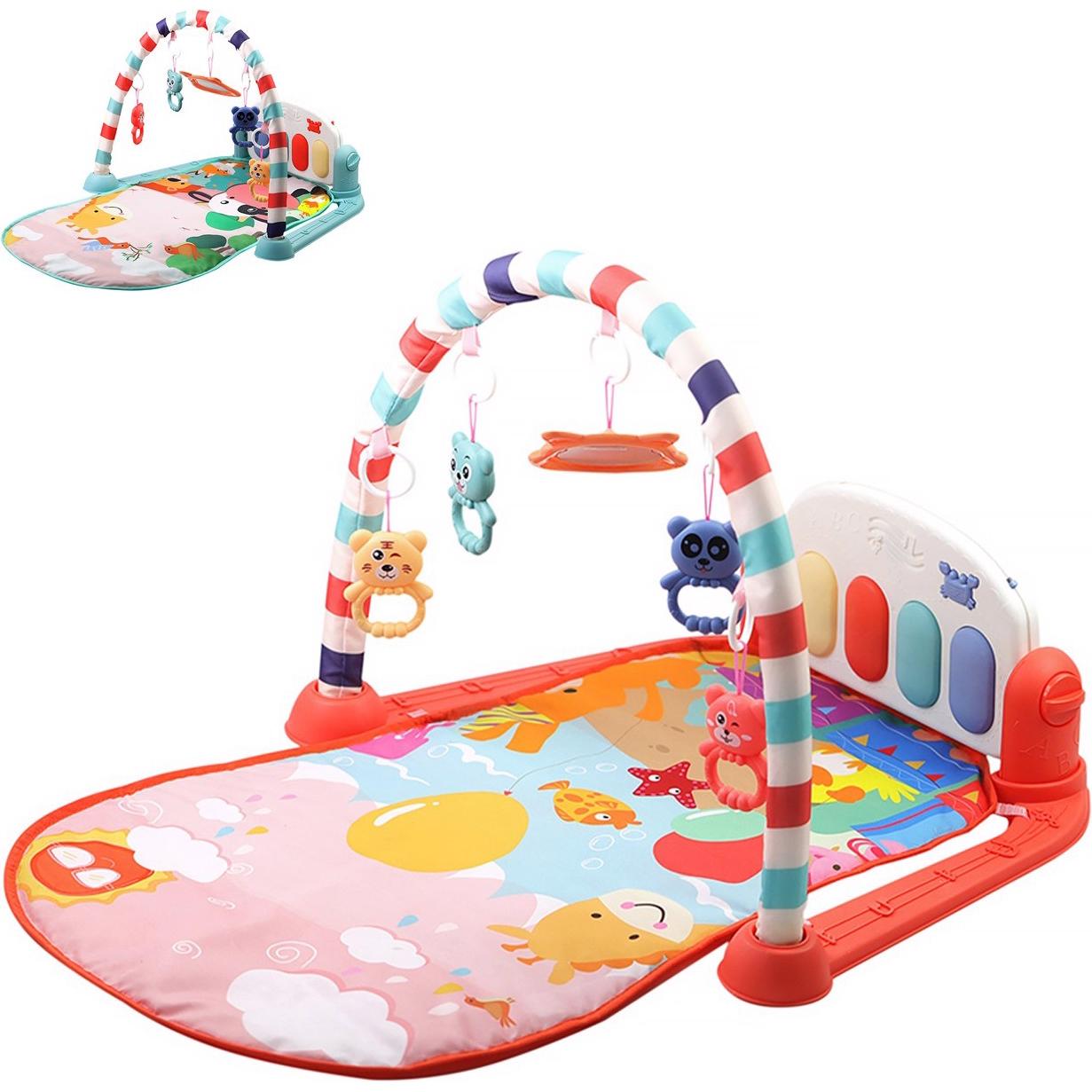 Chipolino, Krabbeldecke + Spielbogen, Spielcenter Happy Animals