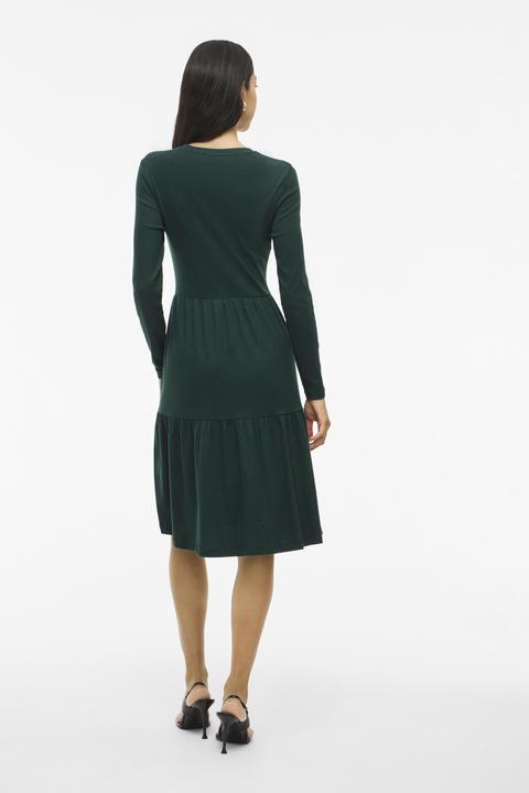 Image du produit Vila Langarm Kleid in Knielänge (M)