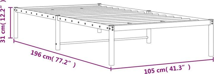 Actual product image vidaXL Jard (100 x 190 cm)