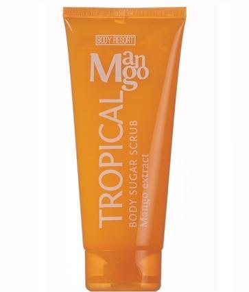 Actual product image Body Resort Orange cukrowy peeling do ciała z ekstraktem z mango 250g (250 ml)