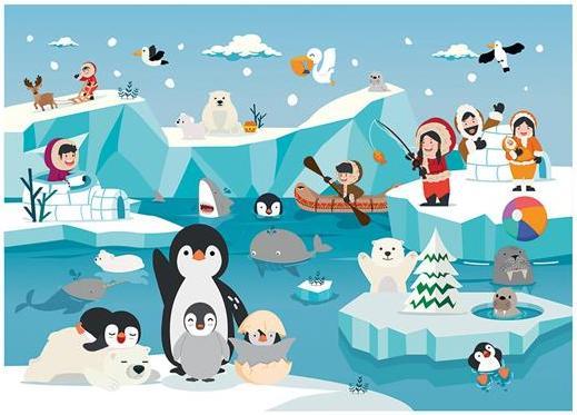 Immagine prodotto Sentosphere Puzzle 36 Pezzi Les Esquimaux (36 pezzi)