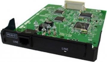 Actual product image Panasonic KX-NS5290CE PRI30/E1 Exchange card 1 port ISDN primary multiplex connection 1 port E1 for KX-NS700