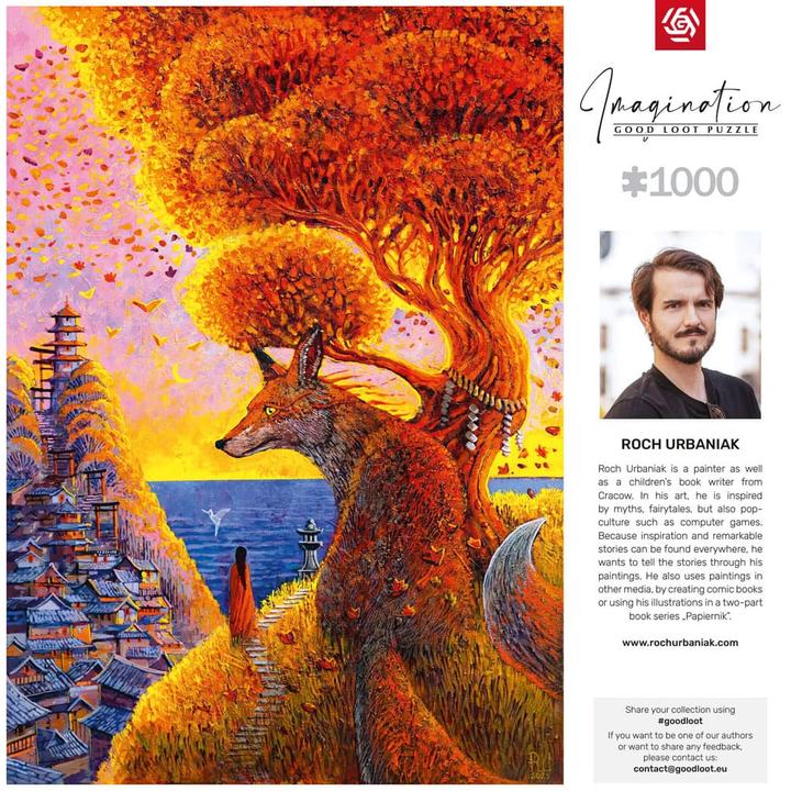 Actual product image Good Loot Roch Urbaniak Puzzle Benkei (1000 Teile) (1000 pieces)