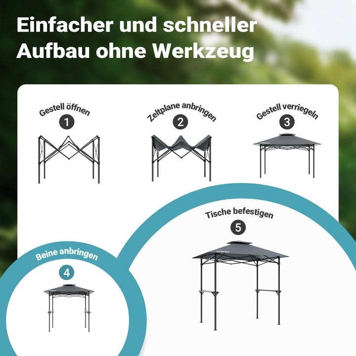 Actual product image Wiltec Faltpavillon (152 cm, 245 cm)