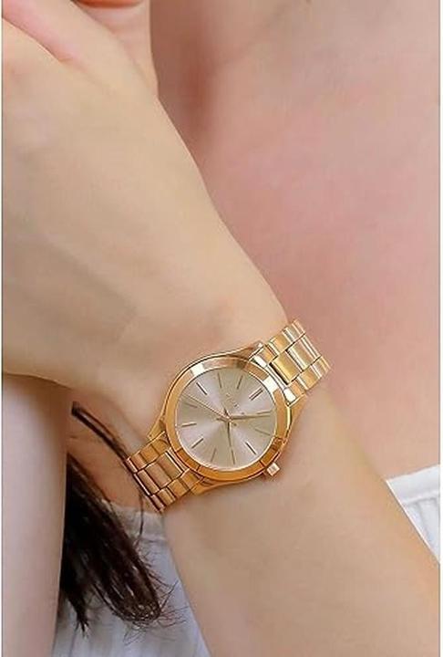 Actual product image Michael Kors Mini Slim Runway (Analogue wristwatch, 34 mm)