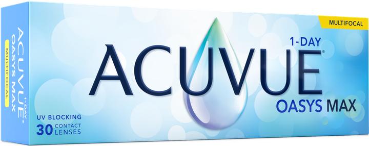 Actual product image Acuvue Oasys Max 1-Day Multifocal (+1.5, Daily lens, 30 Piece, Multifocal)