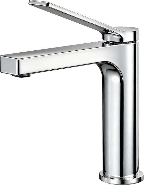 Produktbild Emke Wasserhahn Bad, verchromt, Messing, Keramikkartusche, Mischbatterie, einfache Installation