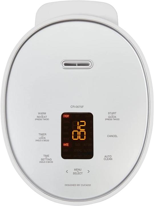 Productafbeelding Cuckoo Rijstkoker 1.08l CR-0675F 3D Heat System Warm houden