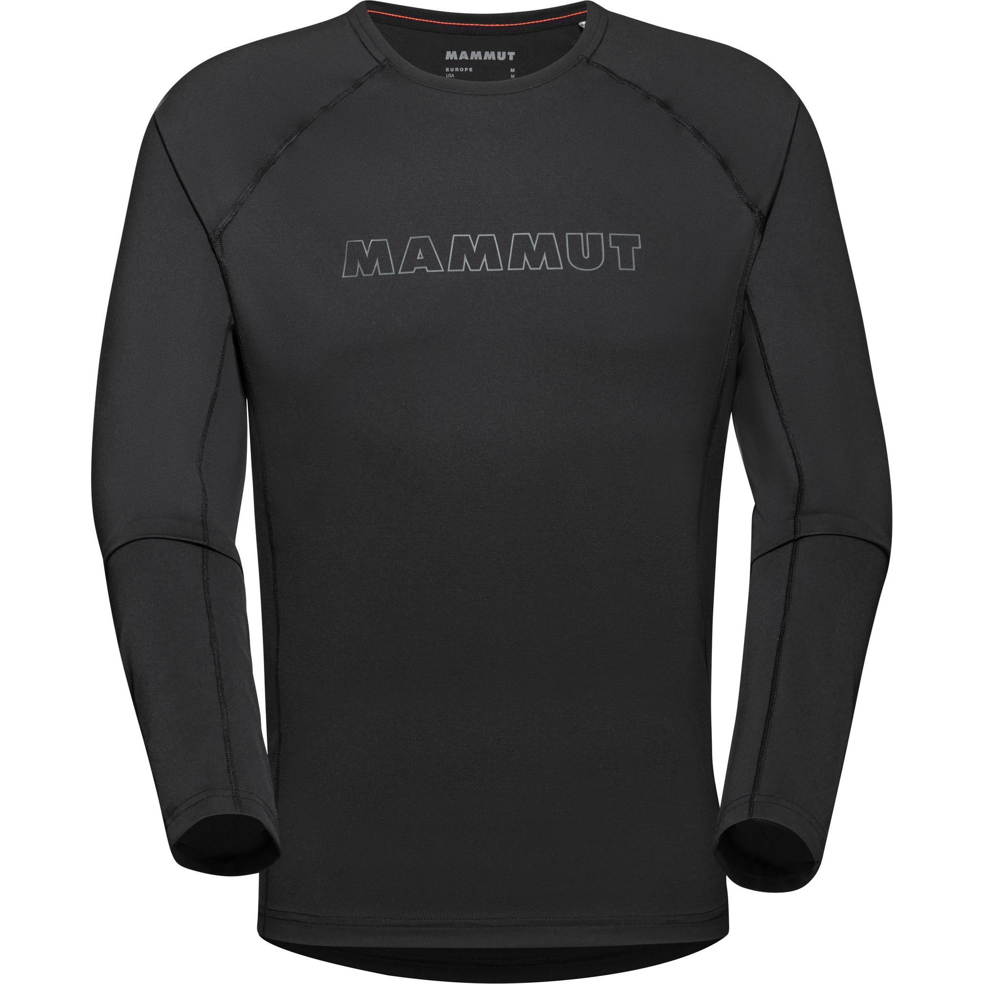 Mammut, Herren, Funktionsshirt, Selun FL Longsleeve Logo (L), Schwarz, L