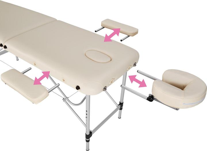 Actual product image tectake Massage table