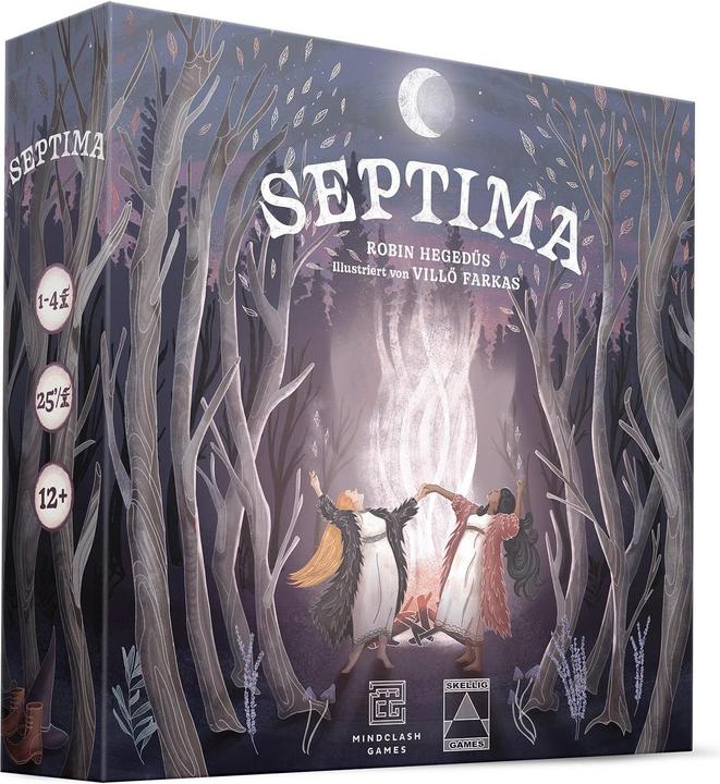 Skellig Games SKED0027 - Septima, board game, for 1-4 players, from 12 years (DE edition) (German, 1 - 4 Players)