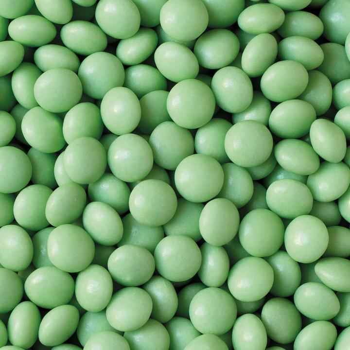 Actual product image Decora Lentilles en chocolat - Vert clair (80 pcs.)