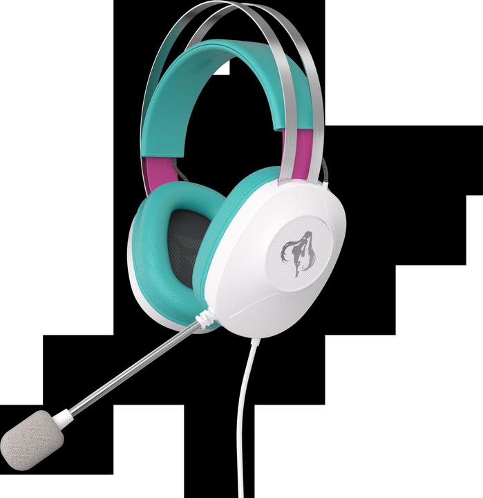 Pink, Turquoise, White