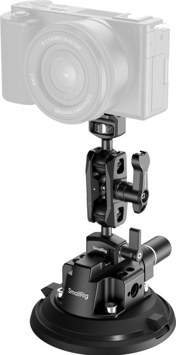 SmallRig 4236C 4" Suction Cup Camera Mount Kit for Vehicle Shooting