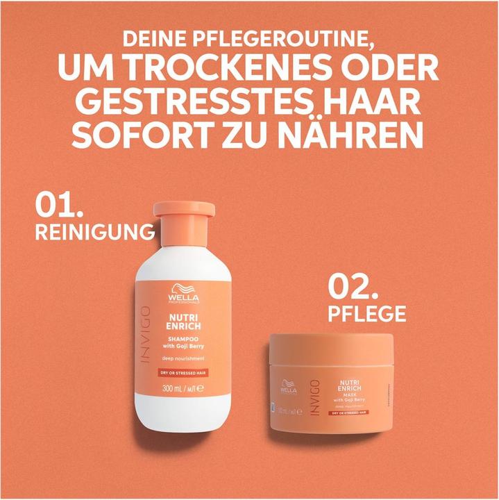 Actual product image Wella Invigo Nutri-Enrich Shampoo (50 ml, Liquid shampoo)
