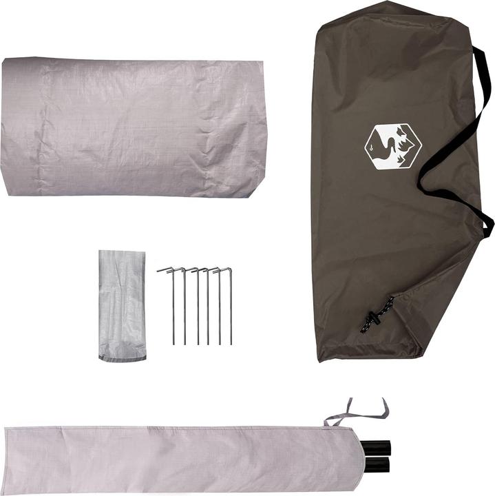 Produktbild vidaXL Campingzelt (2.45 kg, 4 Personen)