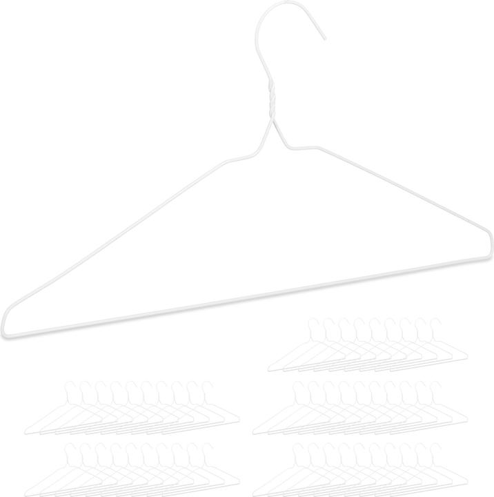 Produktbild Relaxdays Drahtbügel (50x)