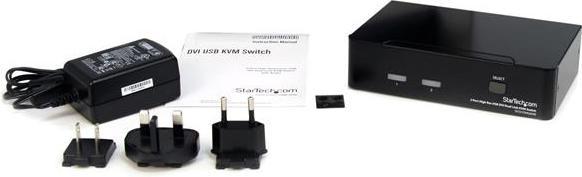 Image du produit StarTech Commutateur 2 Ports USB Dvi Kvm