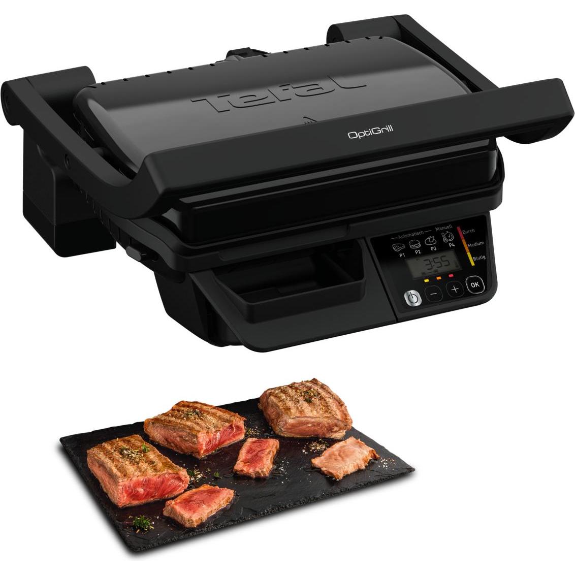 Tefal GC7P0810, Tischgrill, Schwarz