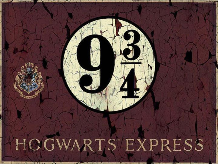 Actual product image Canvas Print Platform 9 34 (50 x 100 cm)