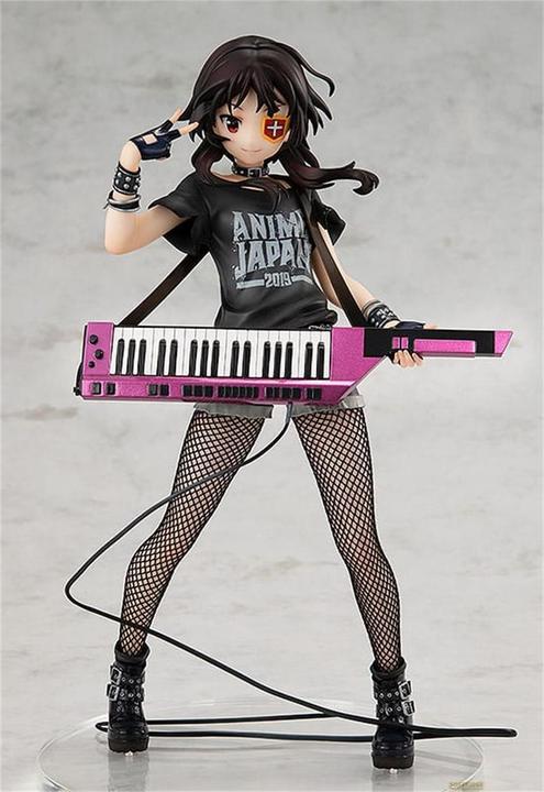 Actual product image Kadokawa Kono Subarashii Sekai ni Shukufuku wo! Statue 1/7 Megumin Rock Ver. 22 cm (re-run)