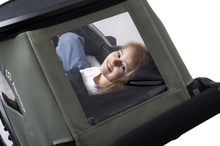Actual product image hamax Outback Next Fahrradanhänger für 1 Kind