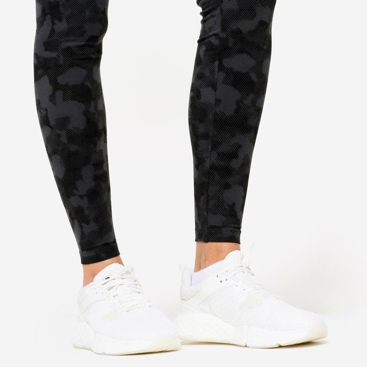 Produktbild Domyos Women's Cotton Fitness Leggings - Slate Grey (W26/L30)