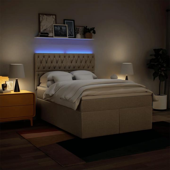 Produktbild vidaXL Boxspringbett (140 x 200 cm)