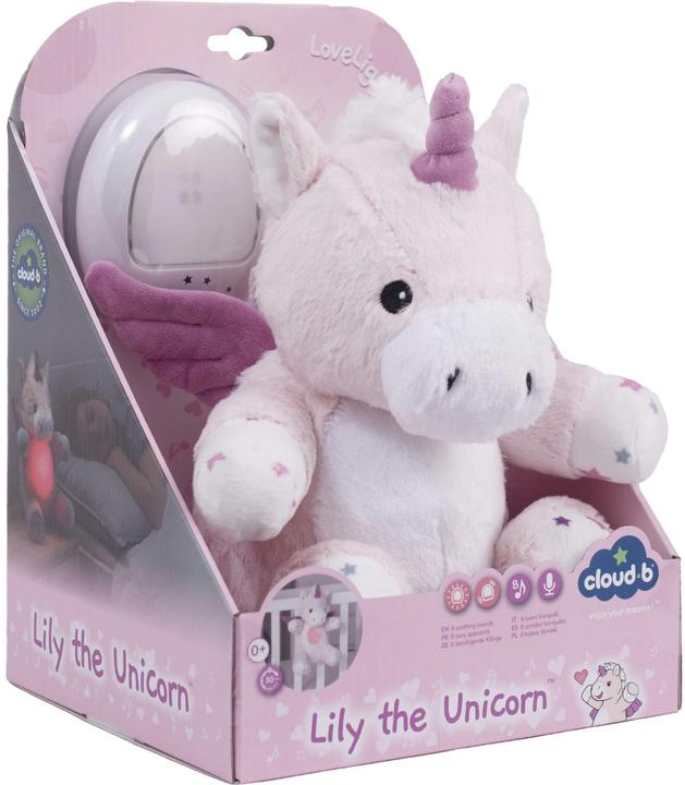 Actual product image Cloud B Love Light - Lily the Unicorn - (CB7702-UC)