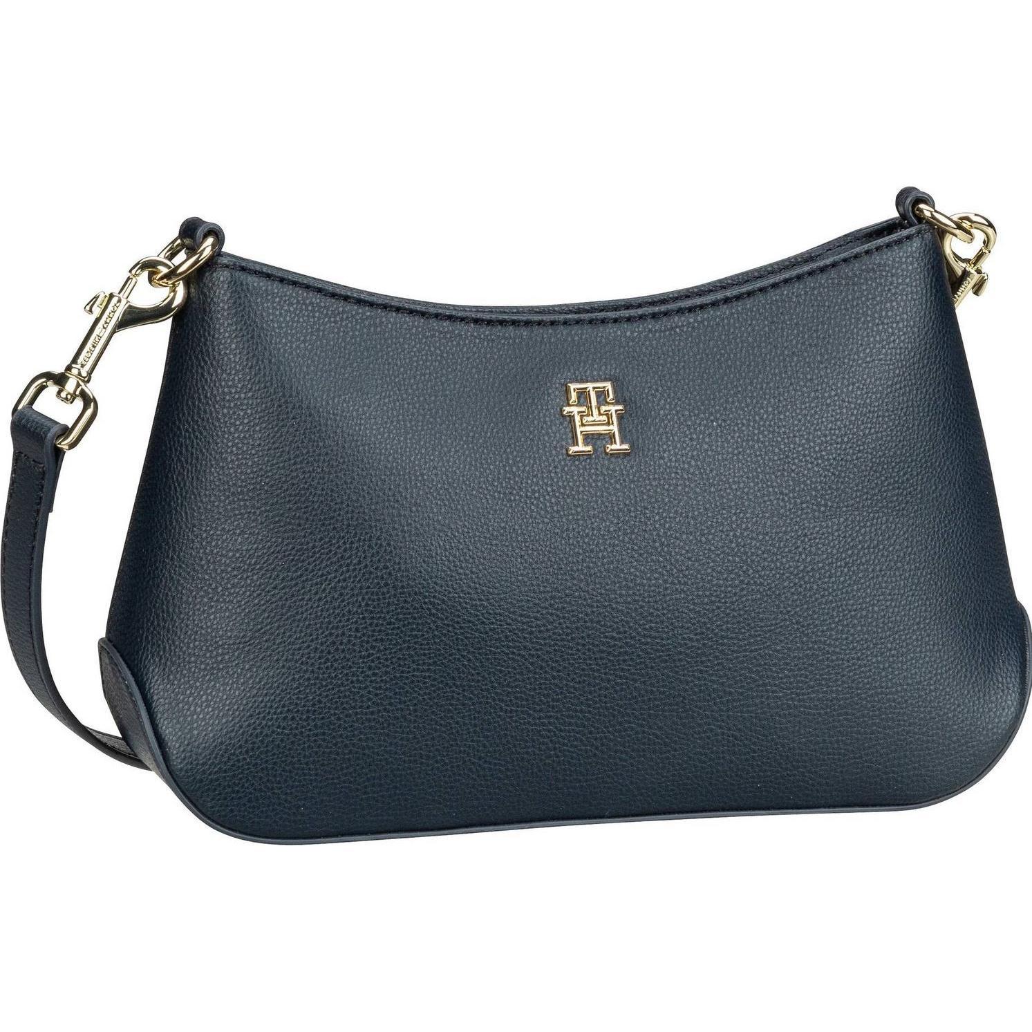 Tommy Hilfiger Blu Borsetta, Borsa A Tracolla Hilfiger Staple Crossover Fa23,