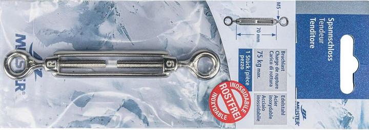 Actual product image Meister Turnbuckle INOX 90mm