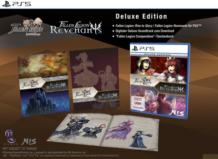 Produktbild NIS Fallen Legion: Rise to Glory / Fallen Legion Revenants Deluxe Ed. (PS5) (PS5, DE)