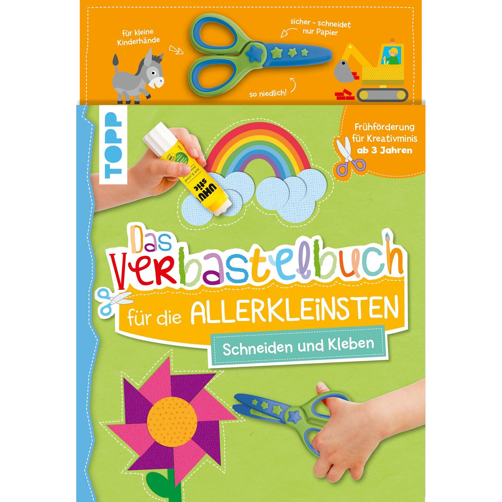 Frech Das Verbastelbuch für die Allerkleinsten Schneiden und Kleb
