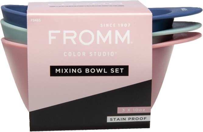 Produktbild Fromm Färbeschale Set Rosa/Mint/Blau 295 ml 3 Stk.