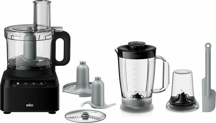 Image du produit Braun FP3132BK Robot de cuisine (2100 ml, 800 W)