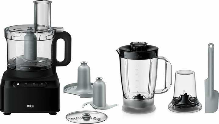 Actual product image Braun FP3132BK Food processor (2100 ml, 800 W)