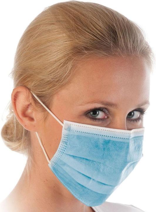 Produktbild Hygostar 50 St. medizinischer Mundschutz DIN EN 14683 Typ II (Typ II, 50 x)