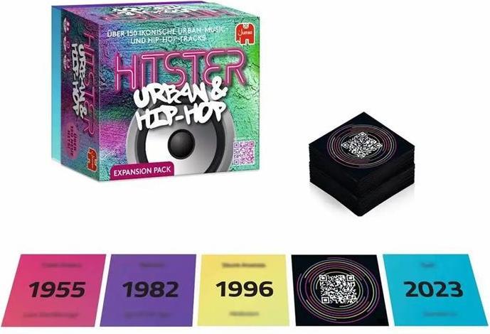 Actual product image Jumbo Hitster Urban und Hip Hop, d (German, 2 - 10 Players)