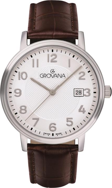Produktbild Grovana Kensington Traditional-Kollektion – in der Schweiz hergestellte Quarzuhr (Swiss Made)