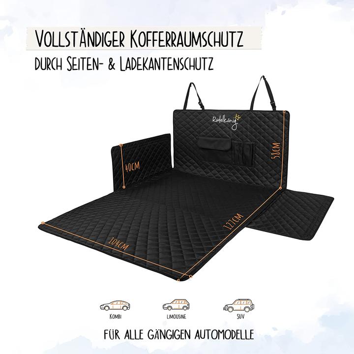 Rudelkönig Kofferraumschutz (Hund, Faltbar)