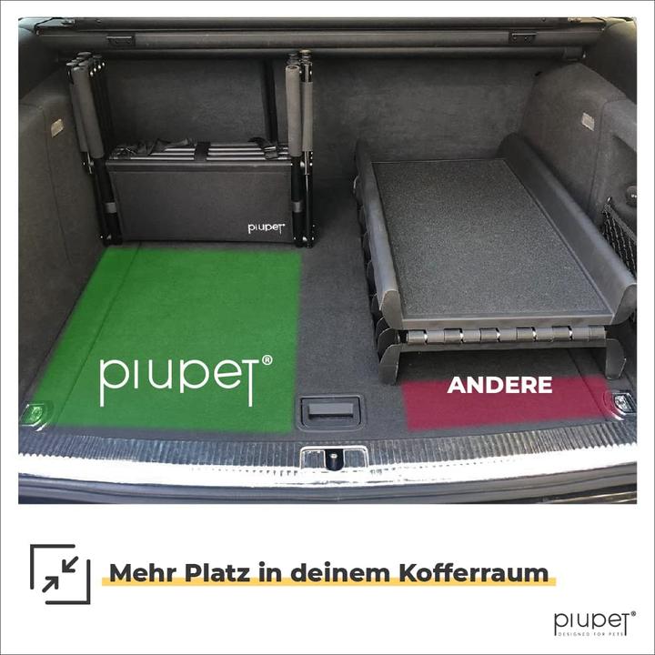Produktbild PiuPet Universal Hundetreppe (bis 80kg) (Hund, Faltbar, Waschbar)