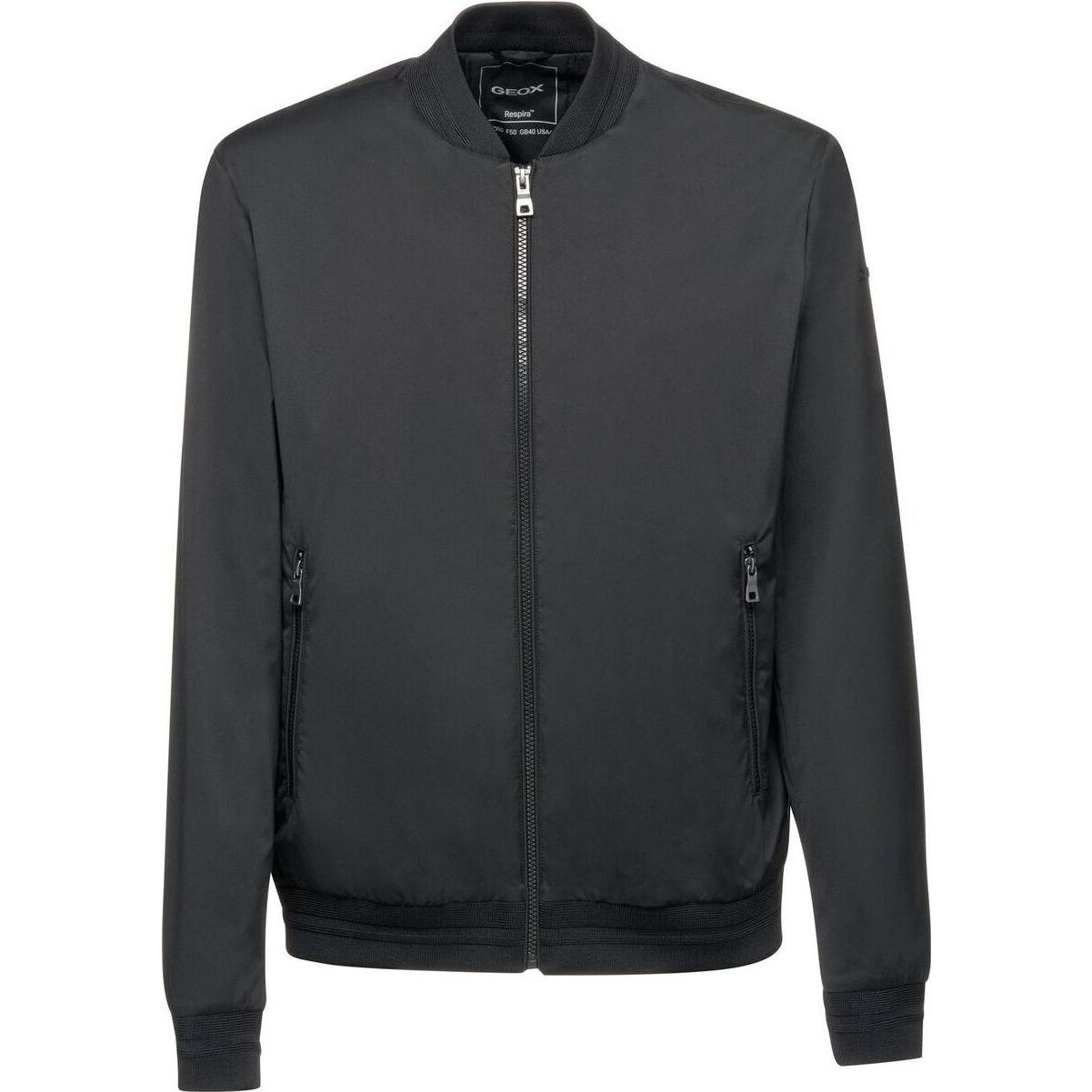 Geox, Herren, Jacke, Avola Bomber (56), Schwarz, 56