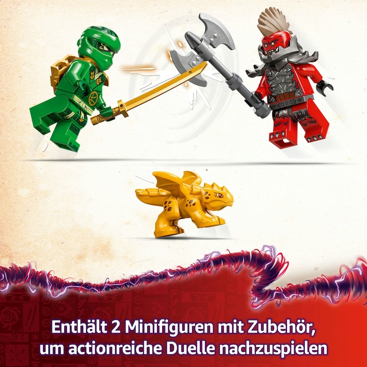 Produktbild LEGO Lloyds grüner Walddrache (71829, LEGO Ninjago)
