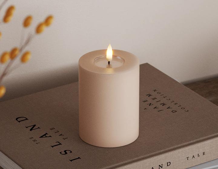 Immagine prodotto Deluxe Homeart Candela LED - Rosé 7,5 x 10 cm (1 x)