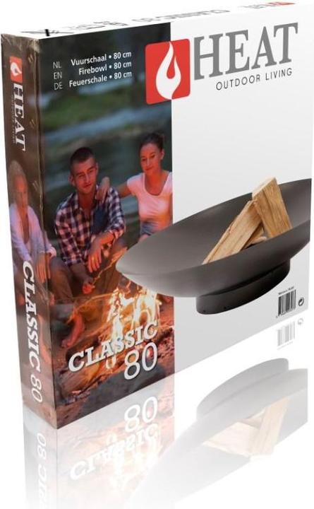 Actual product image Heat Outdoor Living HEAT fire bowl Classic Ø 80cm black (80 cm)