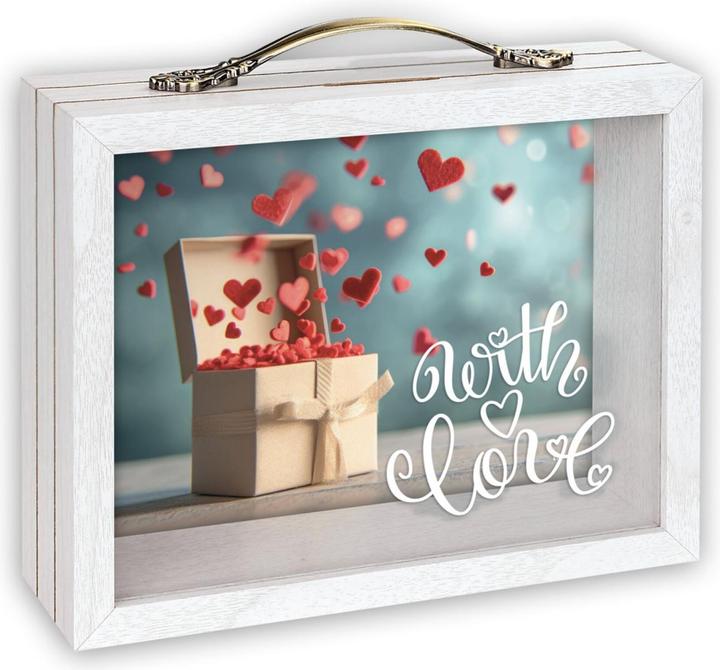 ZEP Andy with Love 6,5x21 Holz/Glas Spardose RM1844