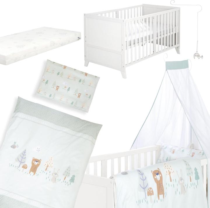 Produktbild Roba Kinderbettset, 70 x 140 cm Woodland Buddies (70 x 140 cm)