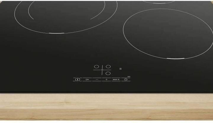Produktbild Bosch Hausgeräte PUJ611BB5E Induction, Number of burners/cooking zones 3, TouchSelect Control, Timer, Juodas (59.20 cm, Induktionskochfeld)